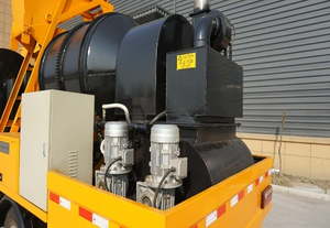 รถผสมปูนซ่อมถนนเคลื่อนที่ขนาดเล็ก รุ่น Made Mobile Mini Mixing Plant พร้อมระบบรีไซเคิลร้อน สำหรับซ่อมหลุมบ่อ  น้ำหนัก 6 ตัน 6000 กก. และ 7 ตัน 7000 กก.  มีจำหน่าย - Product Image 3