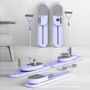 6-in-1 Multi-Purpose Foldable EVA Pilates Reformer Board Set with Timer Essential Pilates <strong>Equipment</strong> for <strong>Ab</strong> <strong>Exercise</strong> <strong>Abs</strong> Roller - Product Image 1