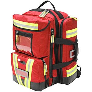 Tas ransel EMS merah dengan multi-fungsi, tas pertolongan pertama dalam, ransel darurat - Product Image 1