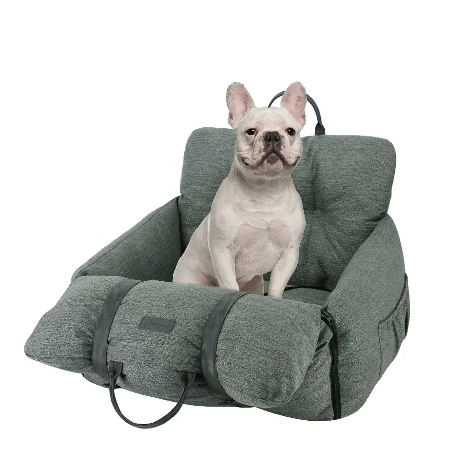 Heute personalizado impermeable perro asiento elevador de coche al aire libre perro asiento de coche cama para perro cama de viaje portadores de mascotas y productos de viaje