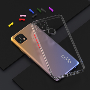 <span class=keywords><strong>Cover</strong></span> Posteriore in TPU Morbido ad Alta Trasparenza con Tasti Colorati, Custodia Trasparente in Gel <span class=keywords><strong>per</strong></span> <span class=keywords><strong>Oppo</strong></span> A15s A54 A53 A74 A72 A16 Reno 6 5G - Product Image 3