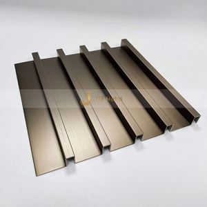 Bordure de carrelage en acier inoxydable M142 durable et imperméable pour la décoration des bords des sols et des murs d'appartements - Product Image 4