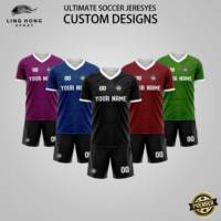 Neuestes Design Maßgeschneidertes Vintage-Klassisches Übergroßes Unisex Kurzarm-Fußballtrikot mit Aufdruck, Schnelltrocknende Sportuniform