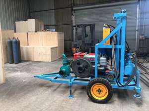 지주안 200m 깊이 유압식 회전식 소형 수중 시추기 소형 휴대용 30HP 디젤 엔진 시추기 간편 조작 1 - Product Image 4