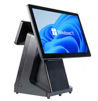 POS-терминал RUINAI RN-F8 15.6 дюймов L-образной формы, Windows/Android, 4G/Wi-Fi 6, Intel CPU, SSD, 10-точечный сенсорный экран, гарантия 1 год