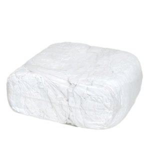 Chiffons d'époussetage pour vêtements en coton, T-shirt blanc, 4 pièces, vente en gros - Product Image 6