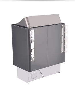 Chauffe-sauna électrique carré en acier inoxydable SCA80NS <span class=keywords><strong>Harvia</strong></span> 8 kW, pour sauna sec intérieur personnalisé de 3 à 9 kW, idéal pour capsules spa - Product Image 2