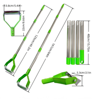 Outil de désherbage manuel en acier inoxydable détachable et extensible, pour l'élimination des racines, idéal pour le jardin - Offre spéciale