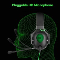 Casque Stéréo de Jeu Filaire H21 Haute Qualité Supra-Auriculaire et Circum-Auriculaire en Cuir Dynamique avec Codecs AAC pour DJs et Joueurs