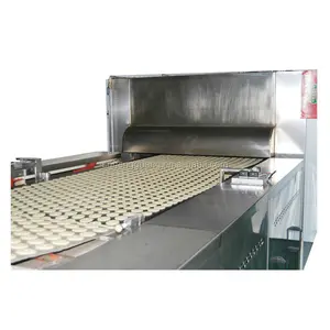 Fortune cookie make machine soda biscuit making machine with customized molds and patterns