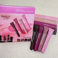 Set Hadiah Lip Tint Peptide 4 Warna Baru, Lip Gloss Mengkilap Melembapkan, Mendukung Grosir dan Eceran dalam Jumlah Besar dan Kecil