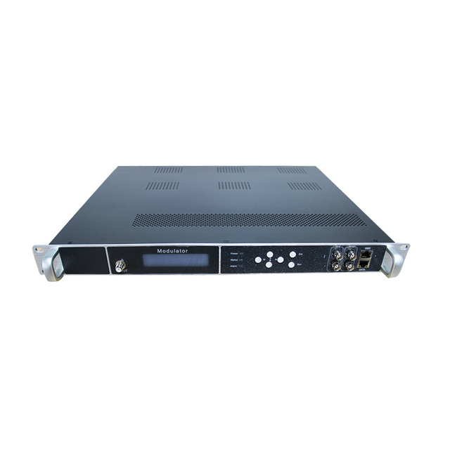 4 8 16 24 Channels H.264 Encoding to 8 Carriers DVB-C DVB-T ISDB-T Modulator Encoder