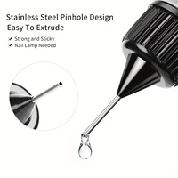 Vente en gros 10ml diamant collant sans gel lavage commerce extérieur pour graisse molle colle d'étanchéité forte bâton perceuse Super longue colle ferme