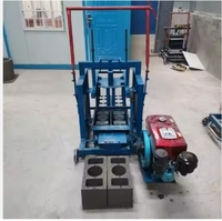 Machine mobile de fabrication de blocs creux en béton alimentée par un moteur diesel 2026