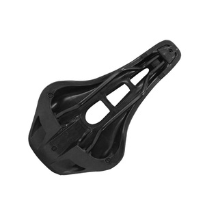 Sillín de bicicleta Yueli, negro, hueco, con ventilación, cojín cómodo para bicicleta ordinaria, equipo de ciclismo unisex para adultos - Product Image 3