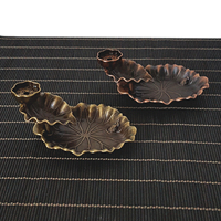 Quemadores de incienso de reflujo al por mayor, quemadores de incienso cónicos de aleación, accesorios esenciales para meditación budista, regalos excelentes
