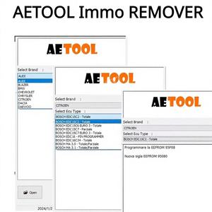 AETOOL IMMO REMOVER V1.3 Logiciel AETOOL <span class=keywords><strong>de</strong></span> Suppression d'Antidémarrage EEPROM Désactiver Réinitialiser <span class=keywords><strong>Calculateur</strong></span> Extraire Données Décoder <span class=keywords><strong>Calculateur</strong></span> Calculer Code PIN Suppression Vierge/IMMO - Product Image 1