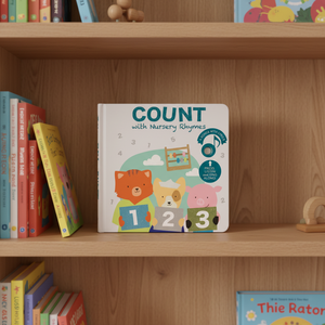 Livre sonore interactif pour bébé, 6 comptes à rebours, chansons éducatives, chiffres, livres musicaux pour enfants - Product Image 1