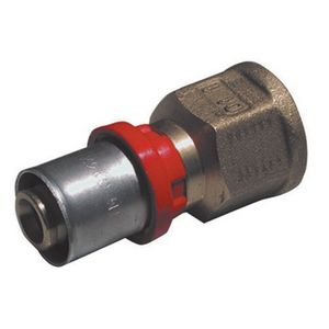 Conexión de Presión Recta Hembra 3/4 X 20 para Tubería Multicapa de Cobre - Product Image 1