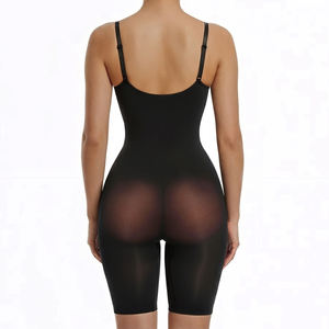 Vêtement de compression colombien original en gros, best-seller sur <span class=keywords><strong>TikTok</strong></span>, body à fermeture éclair mi-cuisse, ajustement confortable, body sculptant complet - Product Image 3