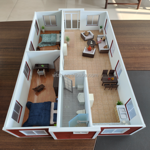WFZH Edificio de Oficinas Moderno Prefabricado Modular Expandible con Paneles Sándwich de Acero, Estándar Australiano - Product Image 3