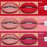 Maquillage tendance, rouge à lèvres liquide longue durée, résistant aux bavures, naturel, imperméable, séchage rapide, marqueur de couleur pour les lèvres, crayon à lèvres