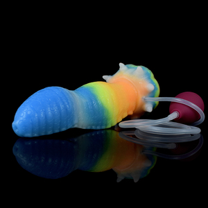 Consolador vibrador con chorro que brilla en la oscuridad para mujer, masturbador femenino, masaje <span class=keywords><strong>Vaginal</strong></span> para el punto G, potente juguete sexual para estimular - Product Image 5