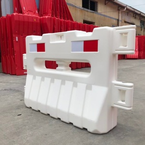 Barrière de sécurité routière en plastique HDPE durable, remplie d'eau, pour la construction, vente en gros d'usine - Product Image 4