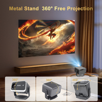 Sıcak Fırsat 4K 2GB16GB P20 Akıllı Projektör Full HD 1080P 500 ANSI Lümen Android 14 Kısa Mesafe 5G WiFi 6 BT 5.4 Ev Sineması Videosu