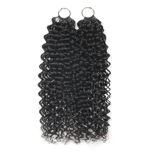 Crochet tóc dệt knotless Micro Loop vô hình bện boho phong cách kinky xoăn lông phần mở rộng knotless con người tóc Twist - Product Image 1