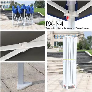 <span class=keywords><strong>Tenda</strong></span> Pubblicitaria Portatile 3x3 Automatica Pieghevole con Stampa Digitale, Gazebo a Quattro Angoli per Esposizioni all'Aperto - Product Image 3