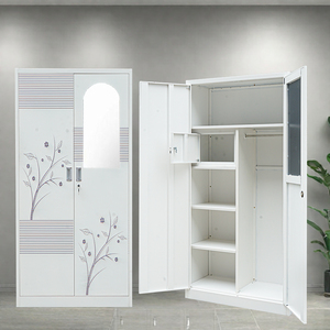 Armoire métallique à 2 portes de Guangzhou, prix abordable, casier à vêtements pour adultes, conception personnalisée - Product Image 1