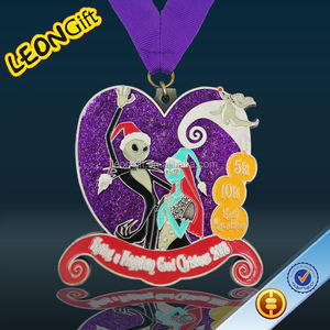 कस्टम डिजाइन जस्ता मिश्र धातु 10k 3 डी पुरस्कार मैराथन साहसिक निशान खेल फिशर पदक पट्टिकाएं - Product Image 4