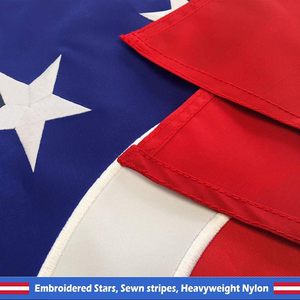 Bandera Bordada del Estado de <span class=keywords><strong>Ohio</strong></span> al por Mayor, 3x5 pies, Bandera Urbana Resistente para Uso en Interiores/Exteriores con Ojales de Latón, Bandera de OH de EE. UU. - Product Image 5