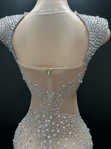 Mới lạ Y3800 Xu Hướng Ăn Mặc 2024 Mới Đến Buổi Tối Ăn Mặc Thanh Lịch <span class=keywords><strong>Prom</strong></span> Sexy Xem Thông Qua Ăn Mặc Dài Chia Váy Cho Đảng - Product Image 6