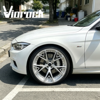 Jantes forgées sur mesure Viorock en 2 pièces, 19, 20, 21, 22 pouces, 5x112, 5x120, 5x114.3, compatibles avec BMW, Mercedes, Audi, VW, Tesla