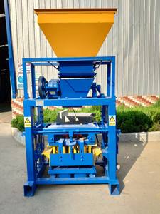 Block Machine Making Semi Automatic Concrete Cement Brick QT40-1 Semi Automatic Concrete Brick Machine - Product Image 6