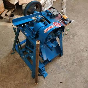 Yuvarlak demir diş ahşap bar diş paspas bar süpürge sopası diş ahşap soket makinesi, dokunarak makinesi, ahşap sap diş - Product Image 6