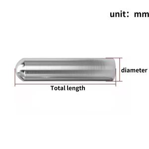 304 Paslanmaz Çelik Düz Yuvarlak Başlı Silindirik Pim Yerleştirme Dübeli M0.8 M1 M1.2 M1.5 M1.8 M2 M2.3 M2.5 M2.8 M3 M3.5 M4 M5 M6 - Product Image 6