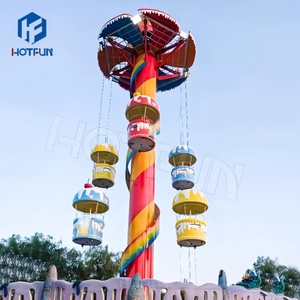 Los más nuevos Paseos al aire libre en el parque de atracciones para adultos a la venta: Parachute Sightseeing Tower Ride - Product Image 4