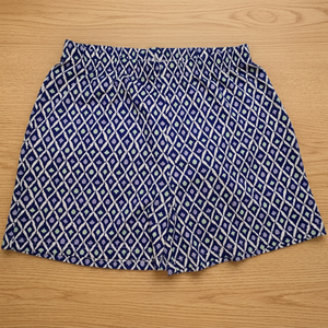 Shorts décontractés pour femmes 100% coton à motif cachemire imprimé sur toute la surface, taille élastique, coupe régulière, confort optimal - Product Image 3