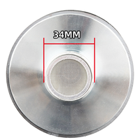Haut-parleur de compression en titane XY350-2S 34 mm HF, aimant aérospatial 34 noyaux, 60 W max, 8 ohms, pour réparation de haut-parleurs et audio DIY