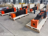 RIBETTER - Martillo Hidráulico para Excavadora, Rompedor de Rocas, Silencioso, para Excavadoras de 0.5-100t