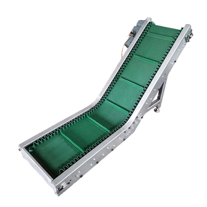 <strong>Hot</strong> <strong>Sell</strong> Plastic <strong>Belt</strong> Incline <strong>Conveyor</strong> Stainless Steel Chips Climbing <strong>Belt</strong> Conveyors - Product Image 1