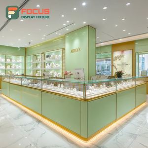 Muebles de Joyería de Alta Visibilidad para Tiendas Comerciales, Vitrina de Joyería Comercial con Superficie Pulida - Product Image 4