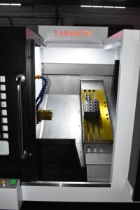 Yamamoto Ck6146-pd Torno de bancada inclinada para metalurgia con husillo Bibo, centro de mecanizado vertical de un solo husillo - Product Image 3