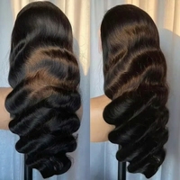 Perruque frontale HD sans colle de 40 pouces, transparente, en cheveux humains brésiliens naturels, perruques frontales HD 13x6 pour femmes noires