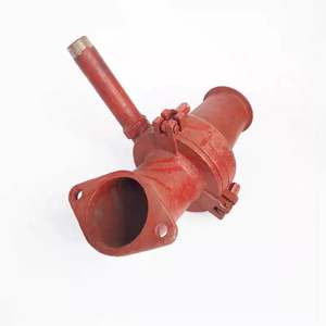 Plaques en caoutchouc supérieures et inférieures de la machine à bétonnière, buses à connexion rapide et plaques de revêtement en acier pour tuyaux de bétonnière résistantes à l'usure - Product Image 2