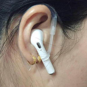 Nouveaux crochets d'oreille en silicone anti-perte pour écouteurs, accessoires pour <span class=keywords><strong>AirPods</strong></span> <span class=keywords><strong>1</strong></span> 2 3 Pro 3, crochet d'oreille antidérapant - Product Image 1