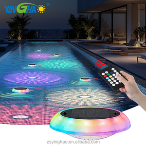 Lumière solaire pour piscine, LED RGB à économie d'énergie, étanche IP67, décoration flottante pour piscine extérieure, <span class=keywords><strong>spa</strong></span>, étang, jardin - Product Image 2